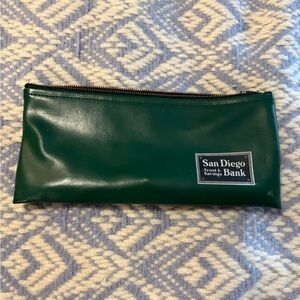 Vintage San Diego Trust & Savings Money Bag 💰 Deposit Cash Security